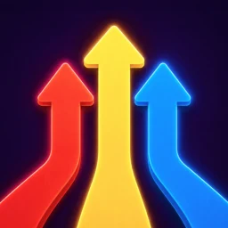 Ícone de Color Arrow - Jogo Combine 3
